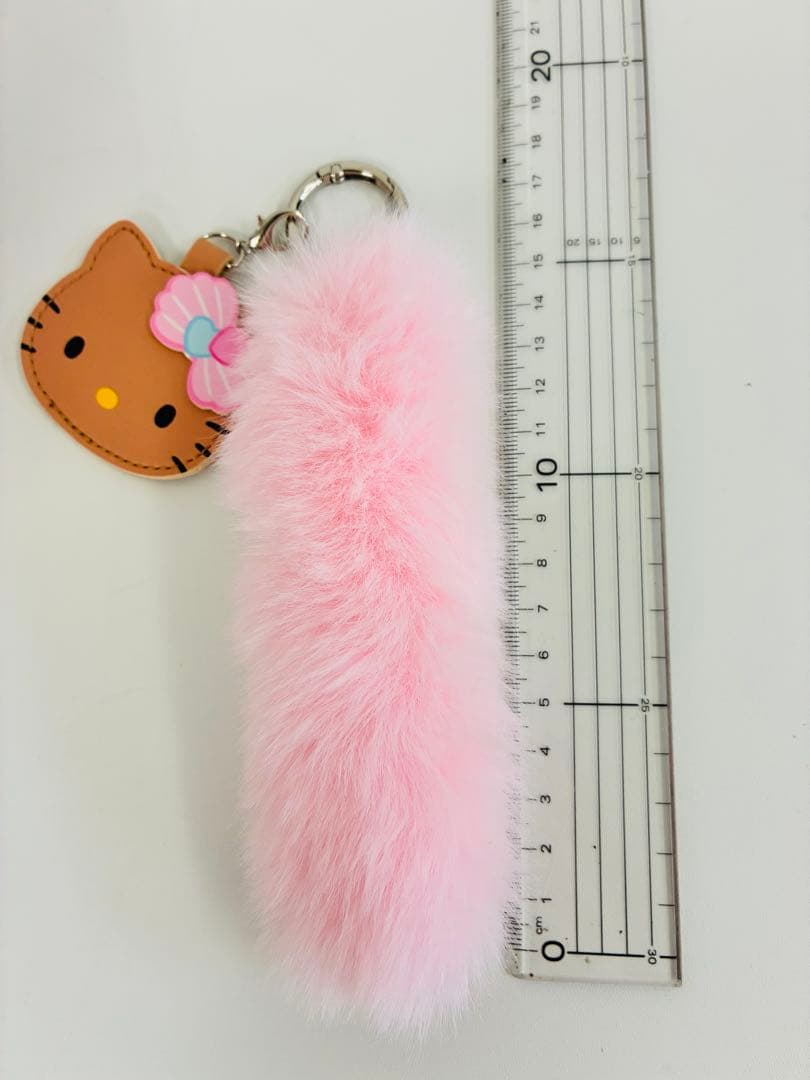 ハローキティ ふわふわファーチャーム　7個セット