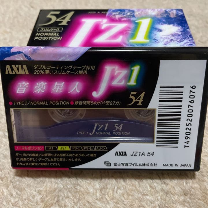 FUJI FILM JZ-1A54 カセットテープ⑤