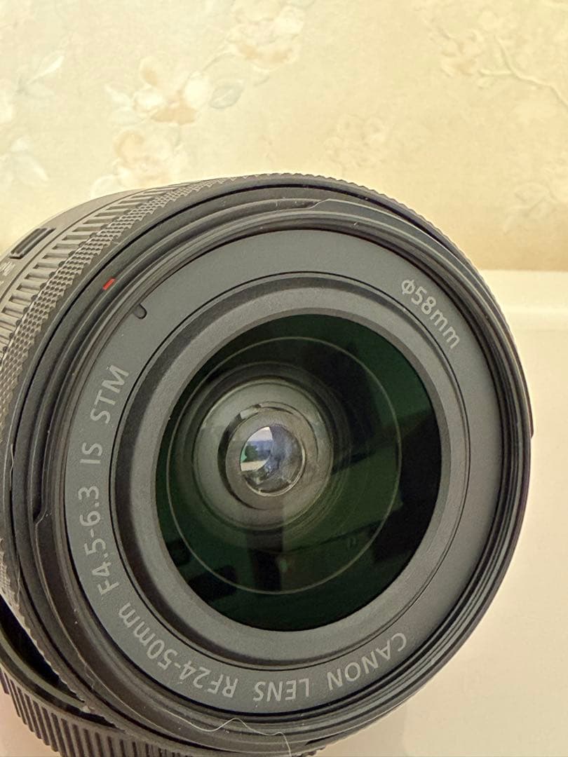 レンズ(ズーム) Canon RF24-50mm F4.5-6.3 IS STM