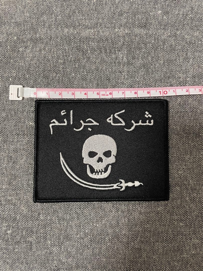 実物 Crime Company Patch パッチ ラージサイズ