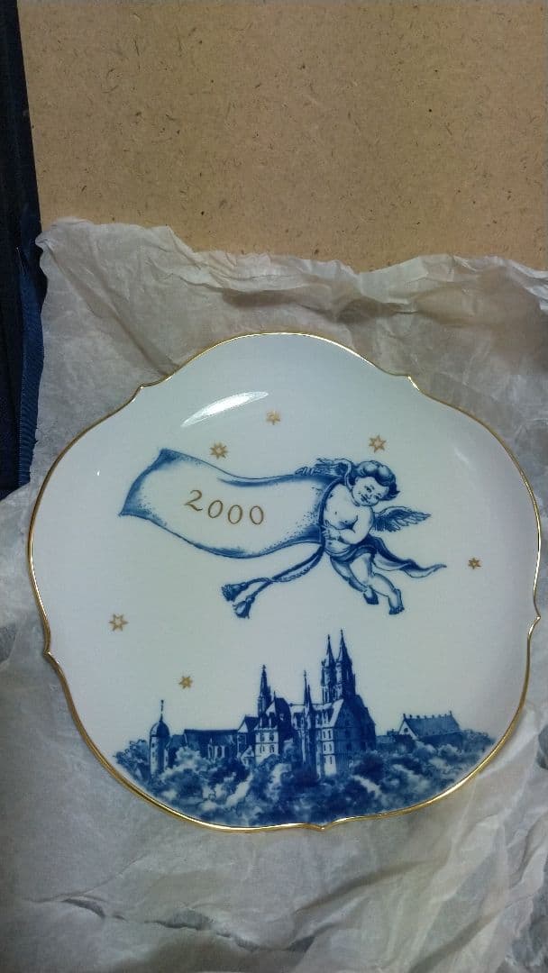 【希少】Meissen 2000年 ミレニアムプレート 専用ボックス