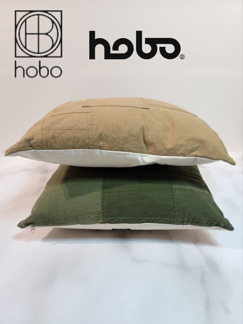hobo / ARMY CLOTH  PATCHWORK CUSHION /OV