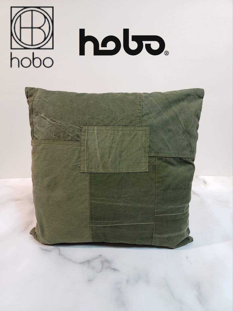 hobo / ARMY CLOTH  PATCHWORK CUSHION /OV