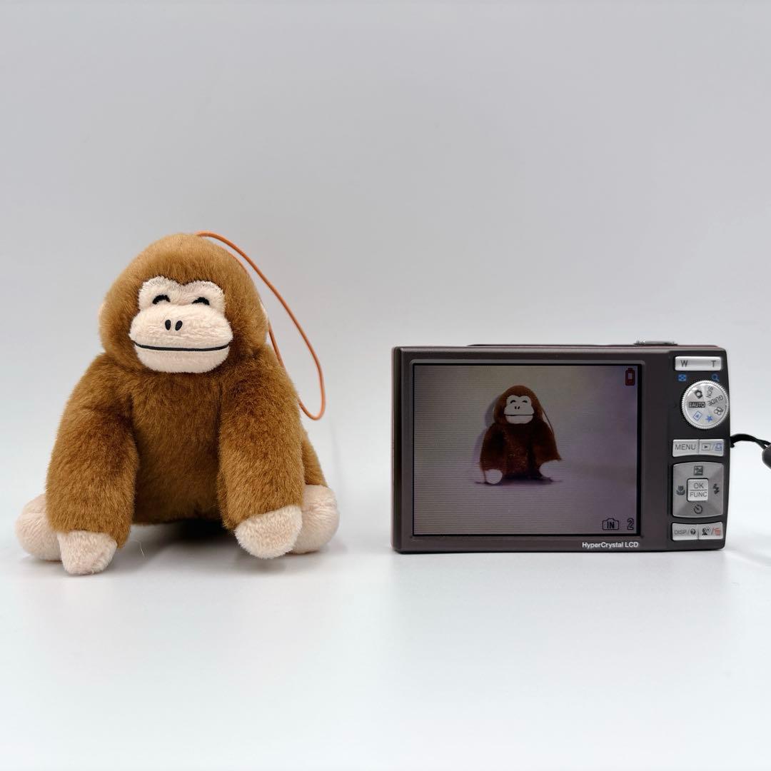 【美品】OLYMPUS μ1060 ピンク オールドコンデジ　デジタルカメラ