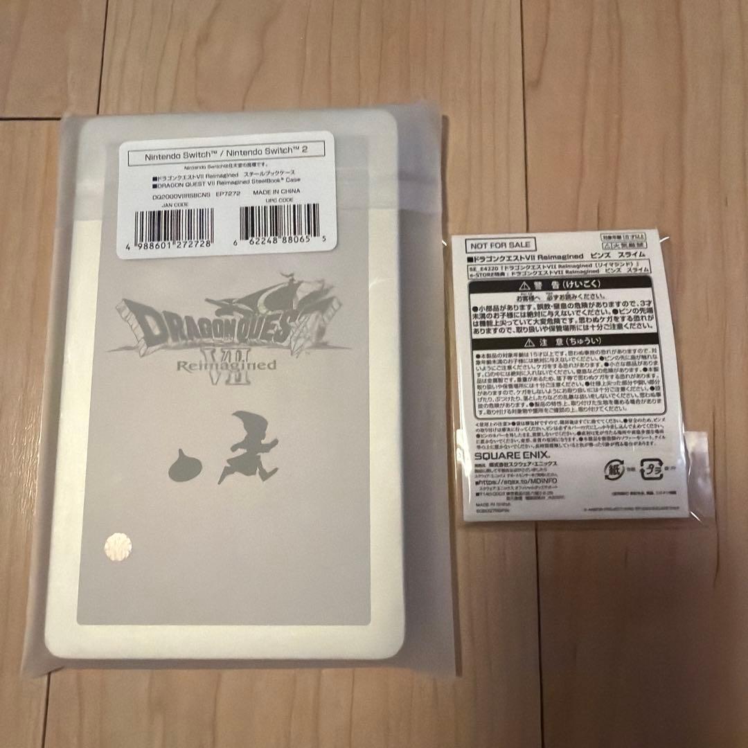 DRAGON QUEST VII Reimagined スチールブック ピンズ