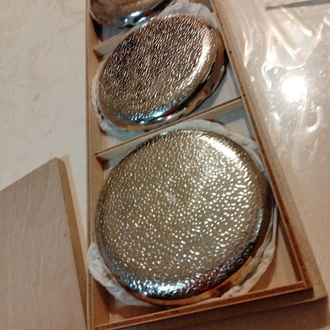 銀食器プレート３枚