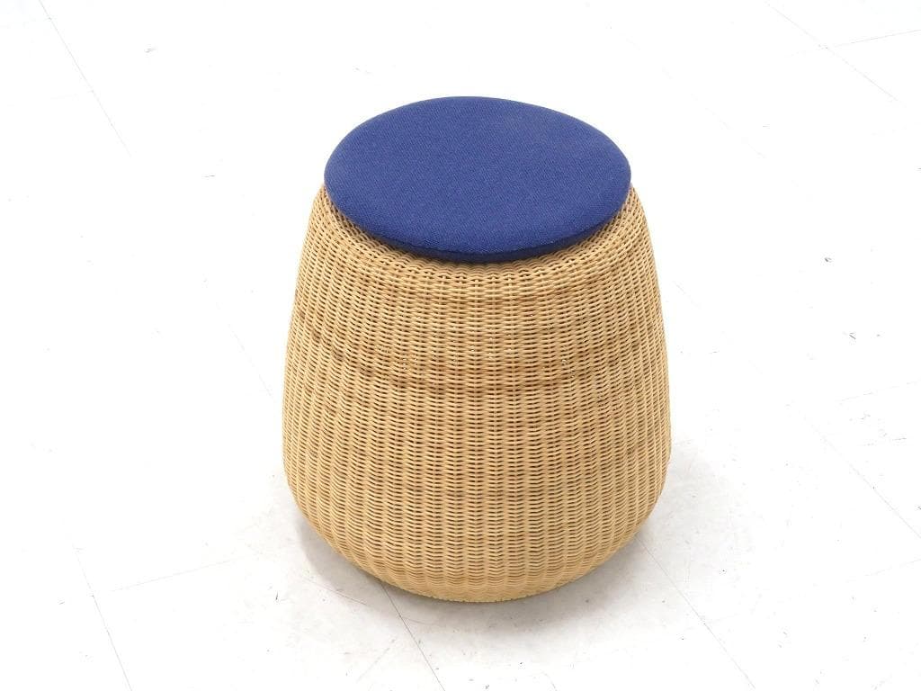 展示品　ヤマカワラタン　剣持勇　スツール　オットマン　サイドテーブル　和モダン