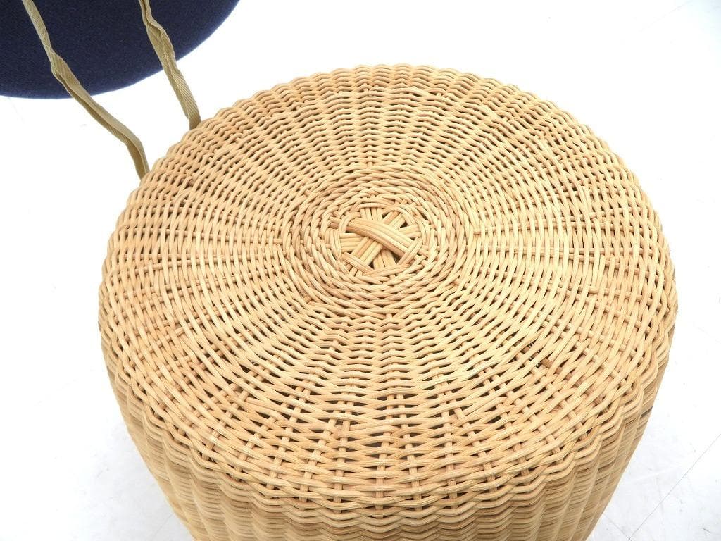 展示品　ヤマカワラタン　剣持勇　スツール　オットマン　サイドテーブル　和モダン