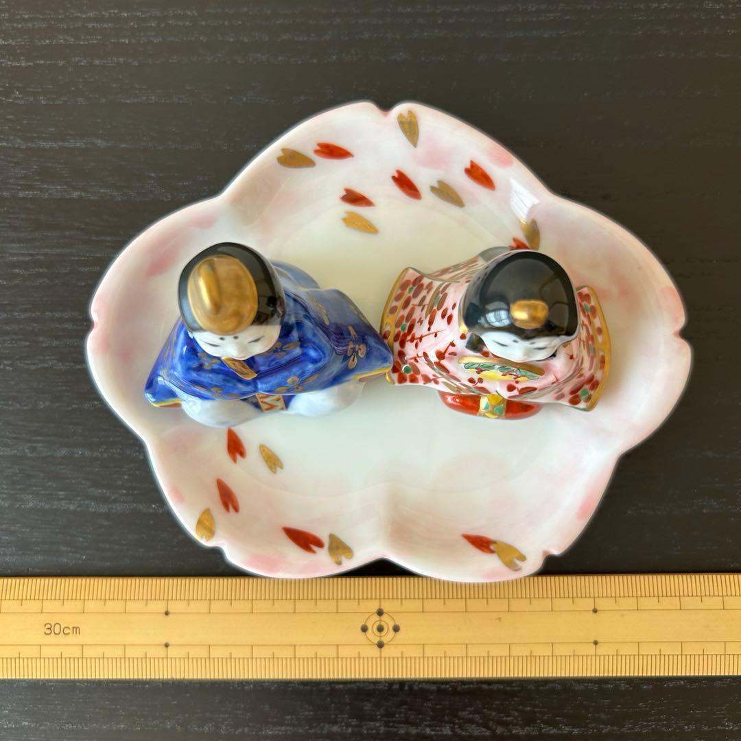 陶器製　雛人形　お雛様　雛飾り　有田焼