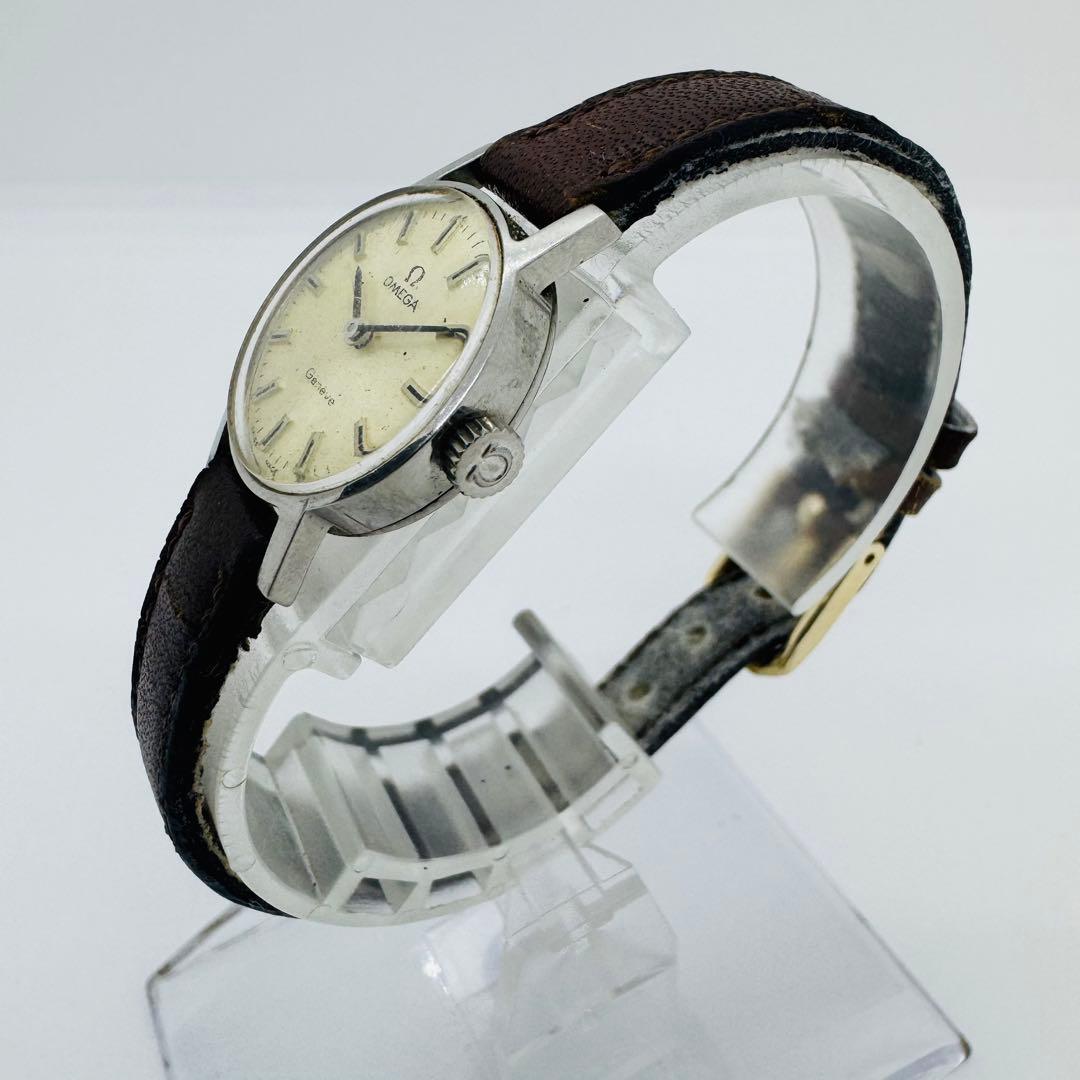 ✨OMEGA✨オメガ✨Geneve✨ジュネーブ✨シルバー✨レディース✨腕時計✨