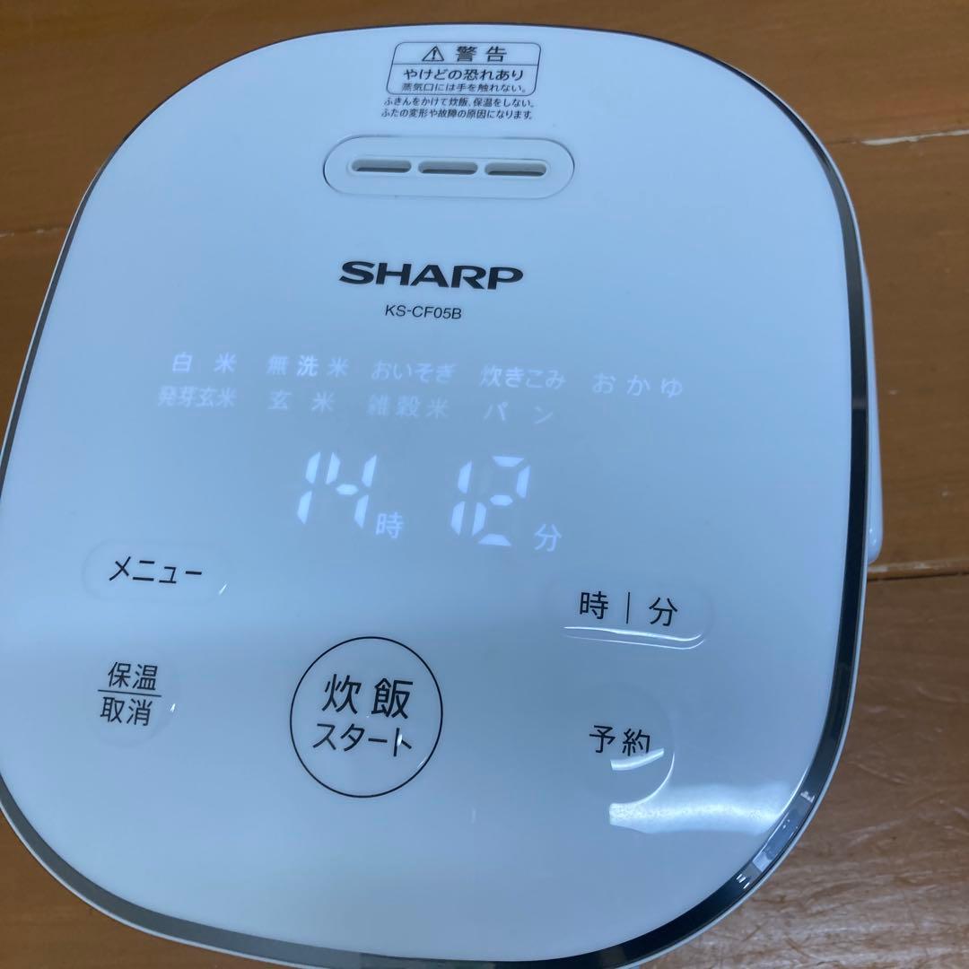 N570 炊飯器　SHARP 2023年製　KS-CF05B 3合炊き