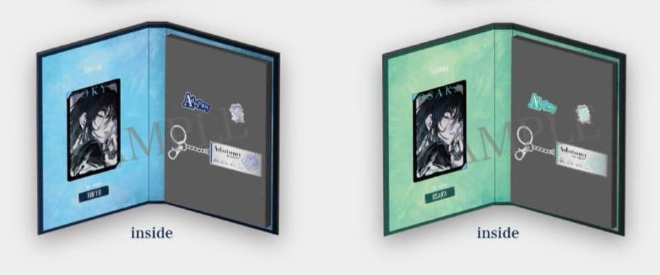 Adotomy 東京 大阪 特典ピンバッジ キャンバス 会場限定 キーホルダー