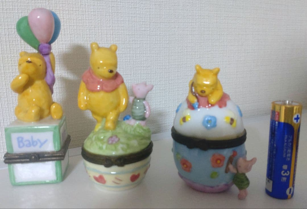 3個セット　クラシックプー　 ヒンジボックス