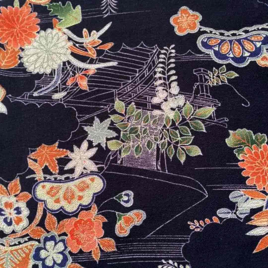 人形着物に片身頃分