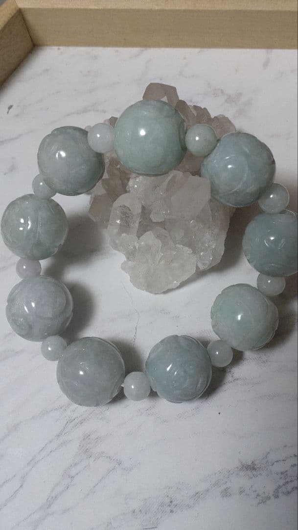 ミャンマー翡翠回紋殊　NO.202