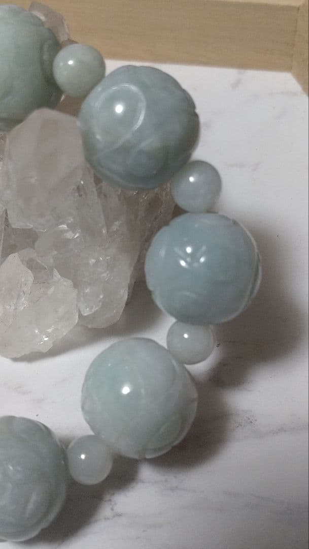 ミャンマー翡翠回紋殊　NO.202