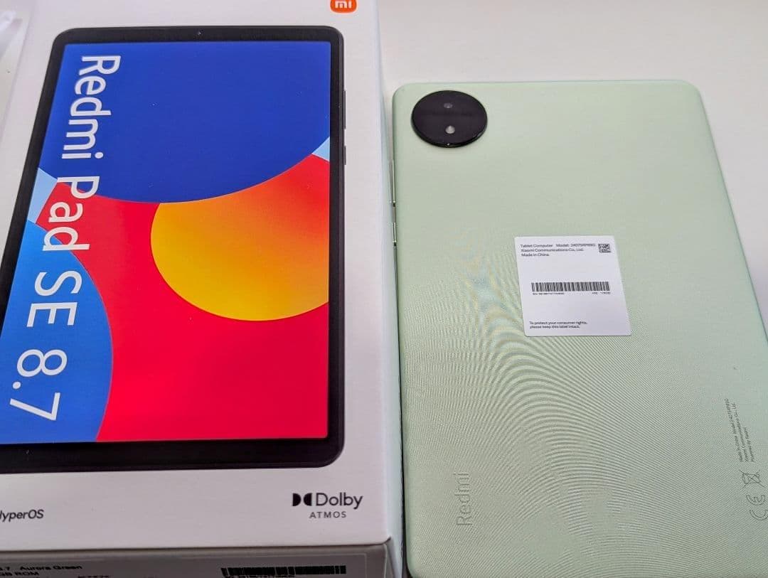 Redmi Pad SE 8.7 4GB 128GB オーロラグリーン