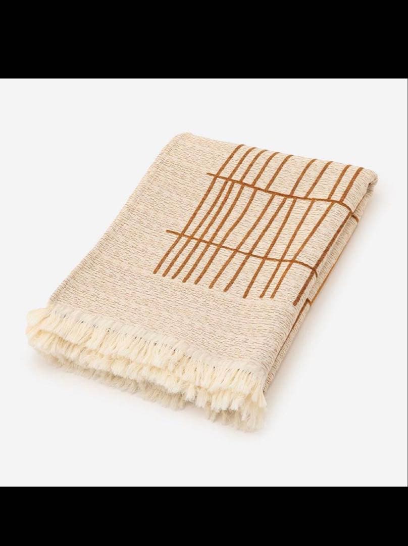 アクタス ACTUS ジャガード織 ブランケット