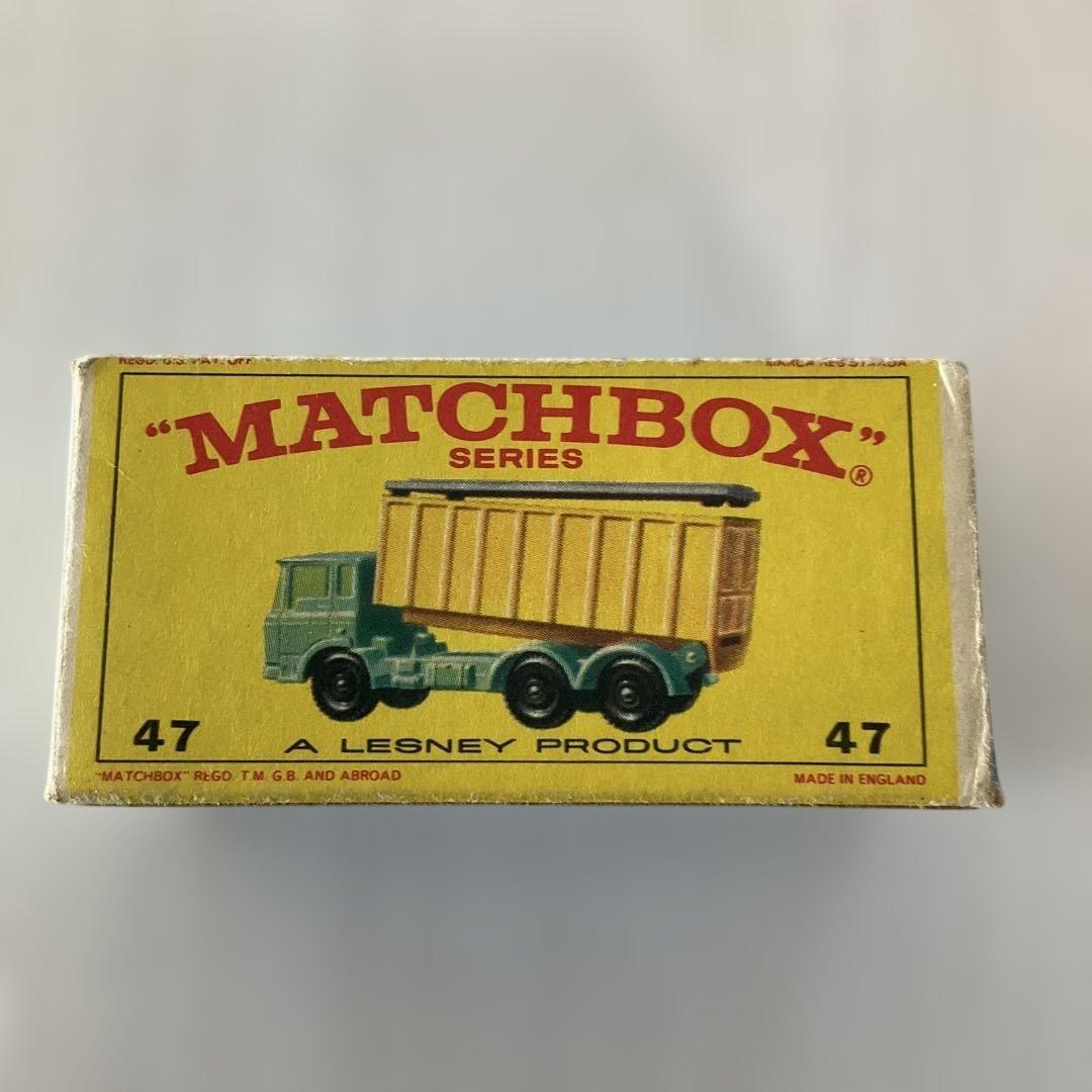 ミニカー　マッチボックス　47 D.A.F ティッパーコンテナトラック