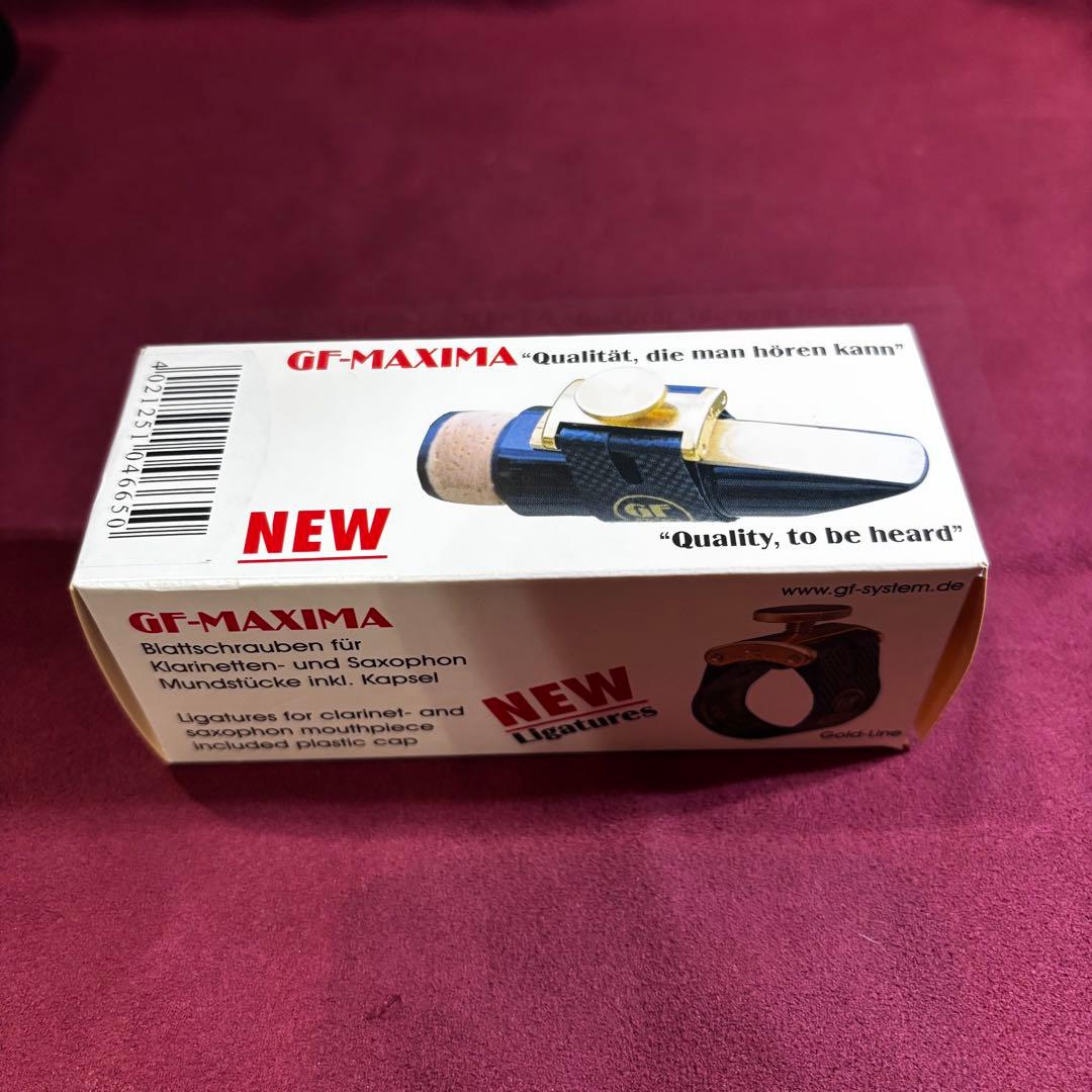 GF-MAXIMA サックス用リガチャー MX-11M+L-BGG-19+23