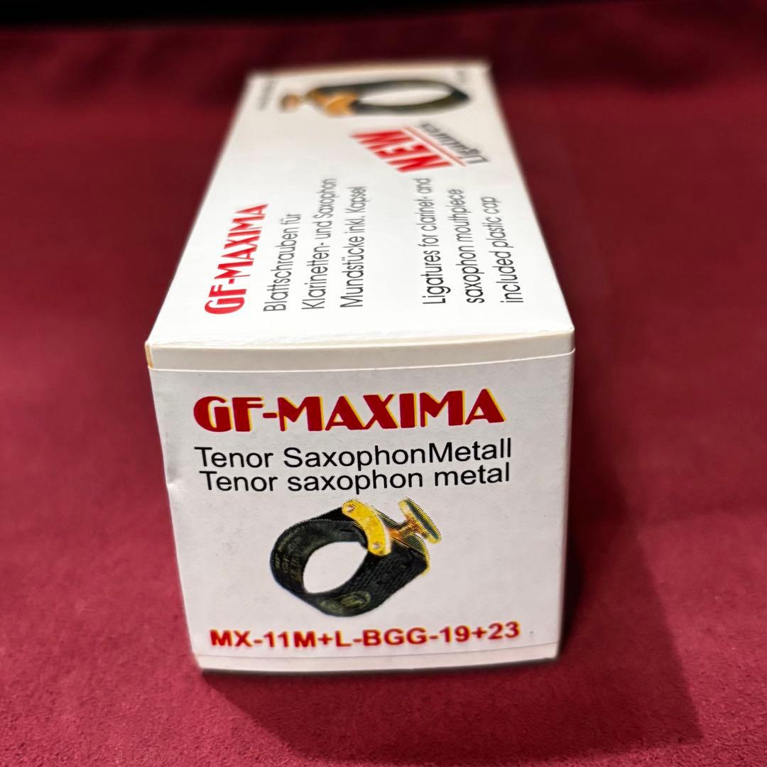 GF-MAXIMA サックス用リガチャー MX-11M+L-BGG-19+23