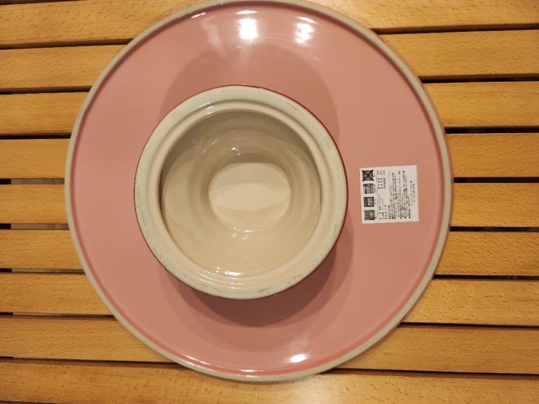 ル・クルーゼ　ルクルーゼ　ケーキスタンド　ピンク