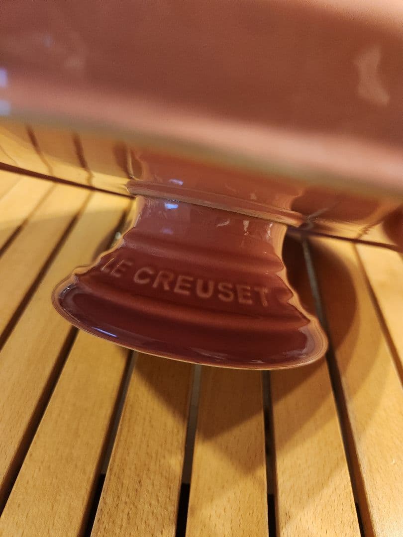 ル・クルーゼ　ルクルーゼ　ケーキスタンド　ピンク