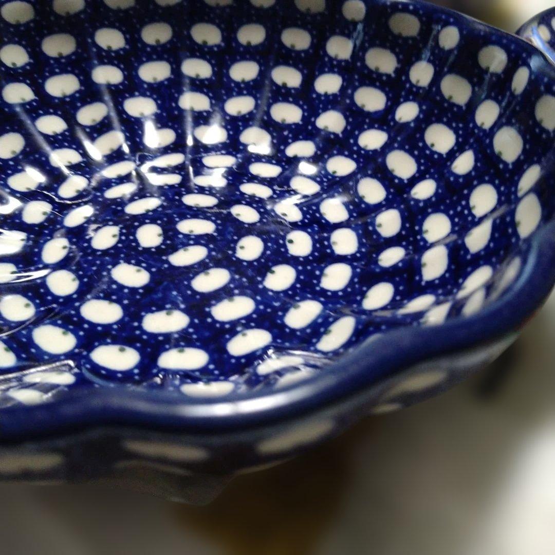 ポーランド食器　中丸深ボウル　ポーリッシュ　ツェラミカ　セラミカ　北欧食器