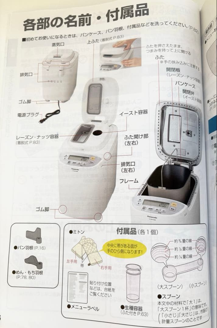 Panasonic SD-BMT2000 ホームベーカリー
