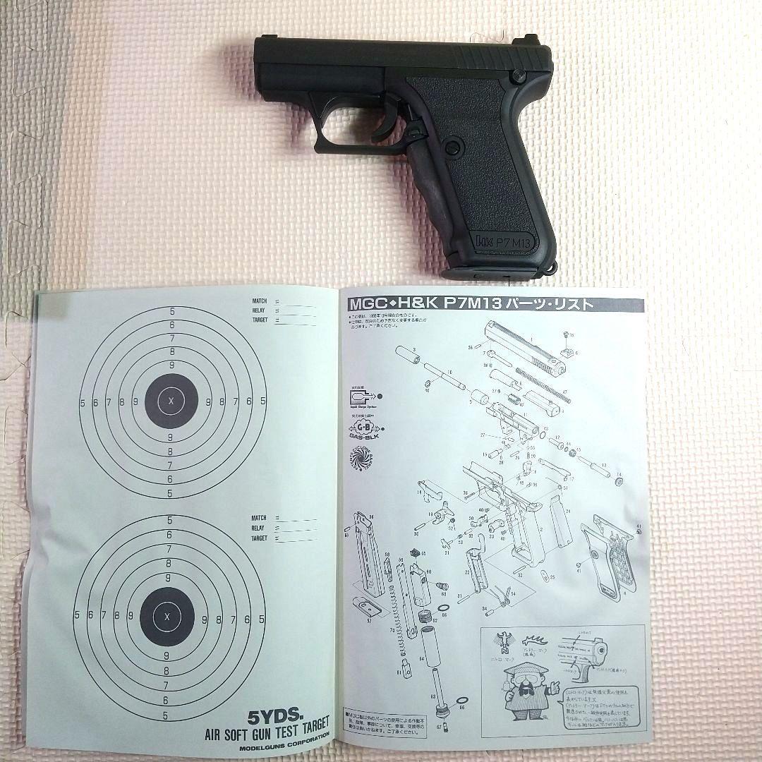 【ジャンク】MGC H&K P7M13