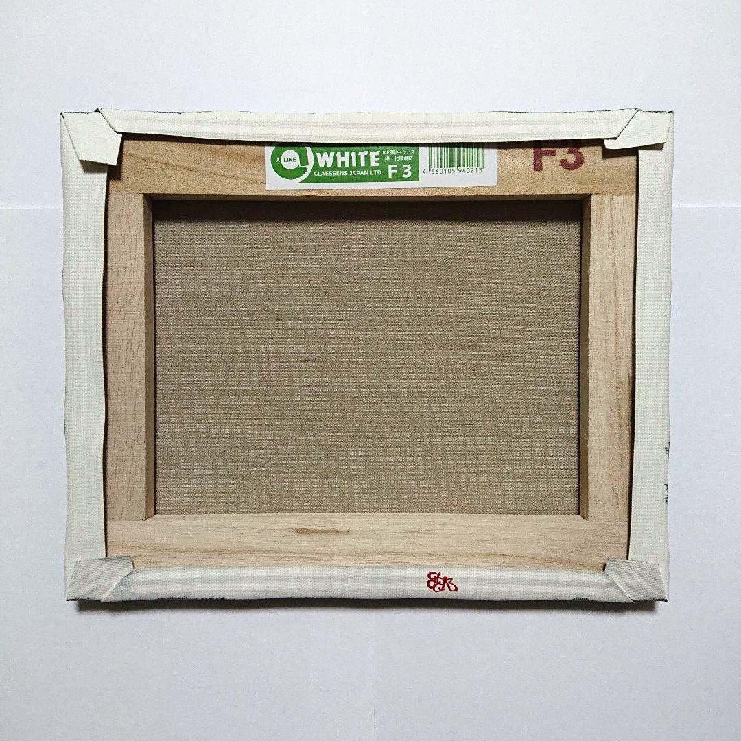 【妖精③】アクリル画 F3 風景画 絵画