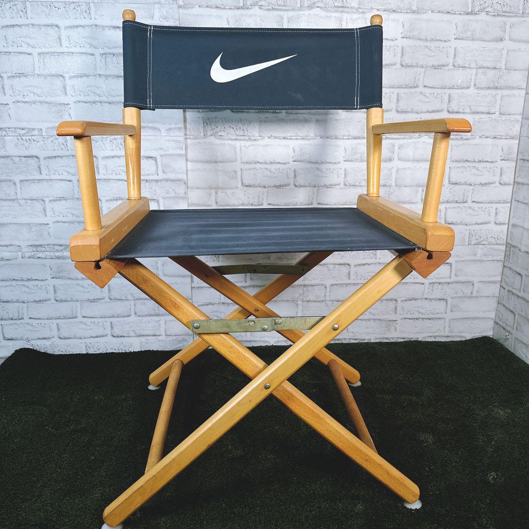 【超希少・非売品】90s NIKE ヴィンテージ ディレクターズチェア イス