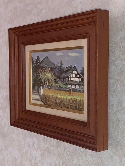 ✨初売り：４日迄㊗️評価：１号２８万円◆ 故・秋元清弘◆ 日展評議員◆ 油彩ＳＭ