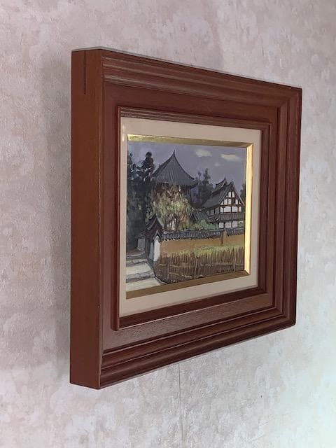 ✨初売り：４日迄㊗️評価：１号２８万円◆ 故・秋元清弘◆ 日展評議員◆ 油彩ＳＭ