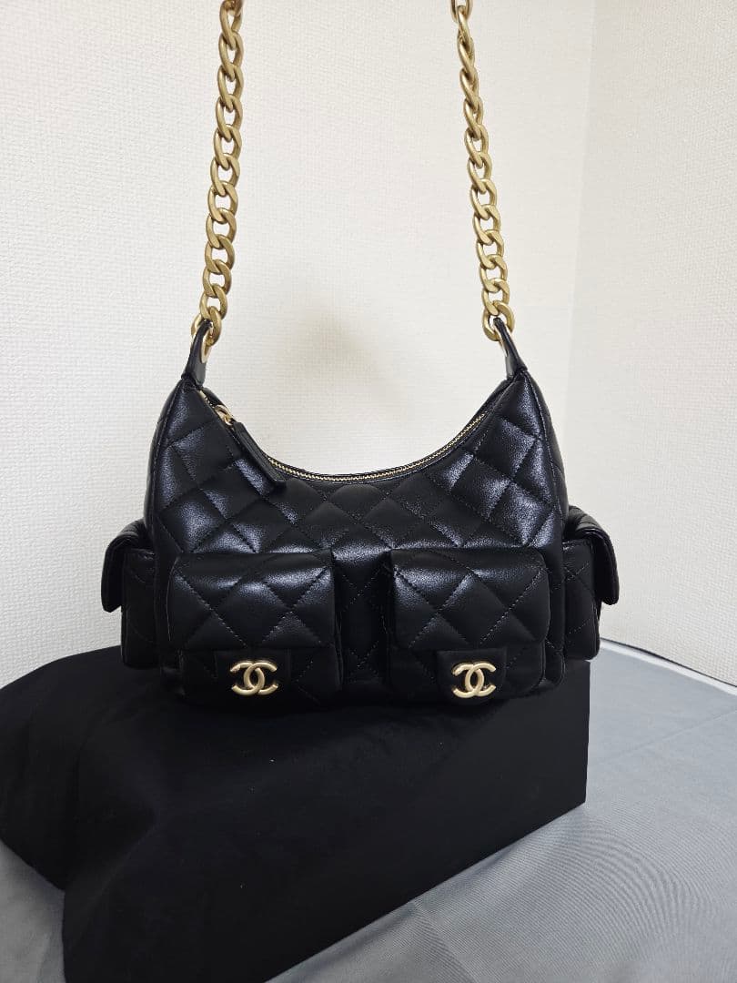 ☆キルティング☆レザー ハンドバッグ ノベルティ