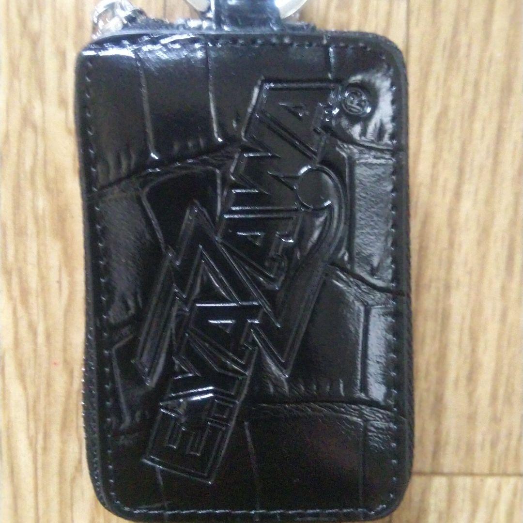 未使用に近い 矢沢永吉 E.YAZAWAロゴ型押し キーケース