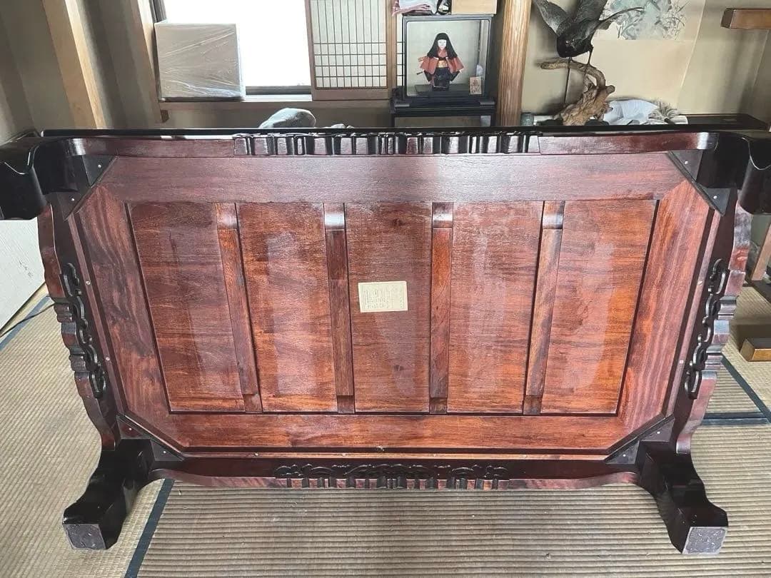 紫檀シタン　和座卓　直接引き取り希望