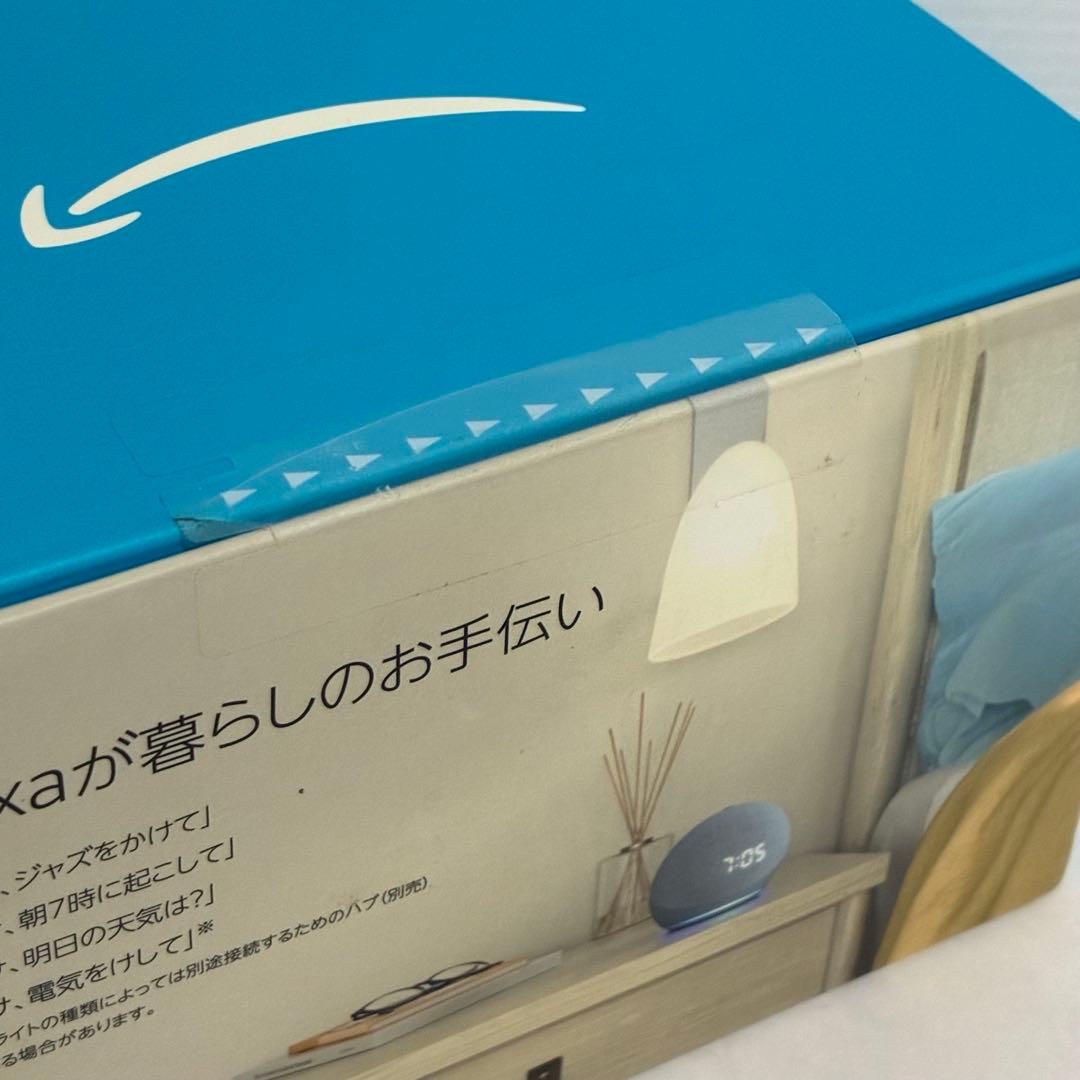 【未開封】echo dot with clock 第4世代 時計付き アレクサ
