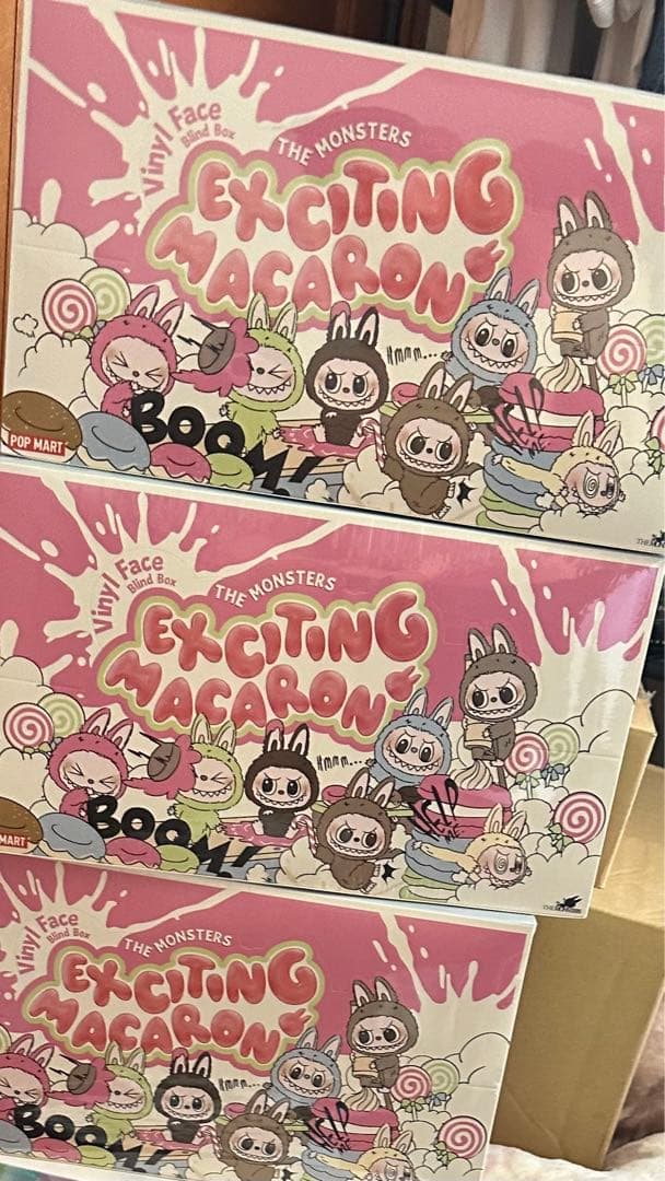 2箱　POPMART MONSTERS Exciting Macaron ラブブ