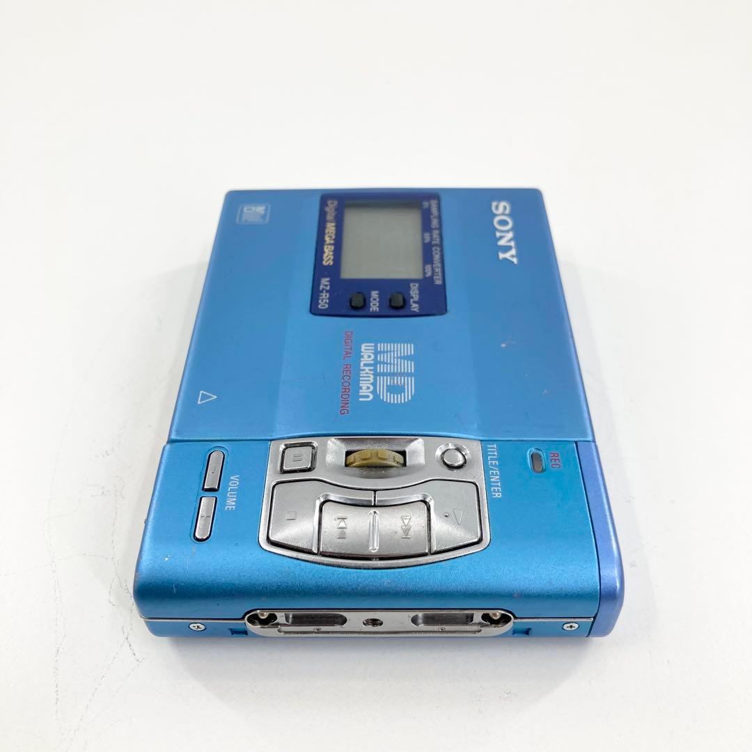SONY ソニー MDウォークマン MDレコーダー MZ-R50 動作確認済