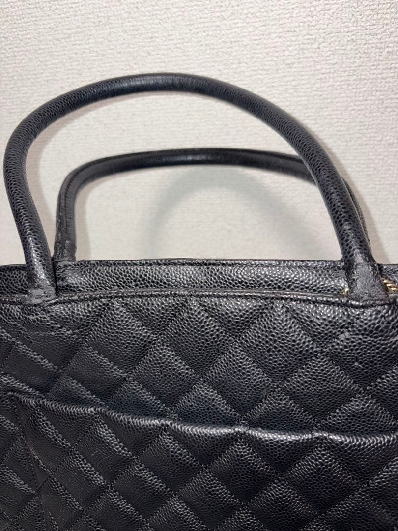 め*ら様 CHANEL ブラック キルティングトートバッグ　ノベルティ