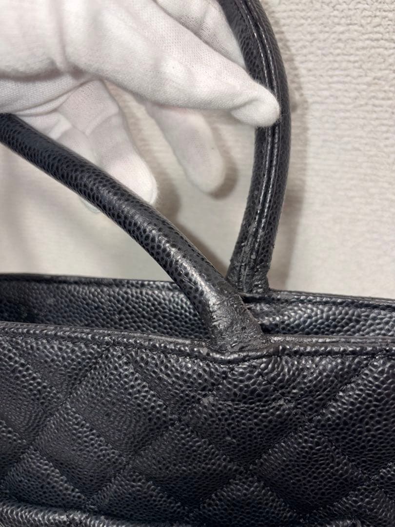 め*ら様 CHANEL ブラック キルティングトートバッグ　ノベルティ