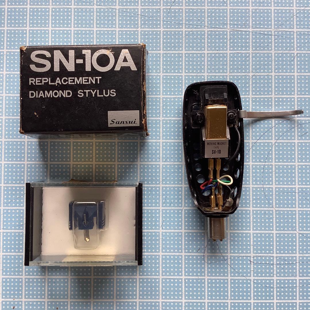 レコードカートリッジ　山水　SV-10.   純正交換針