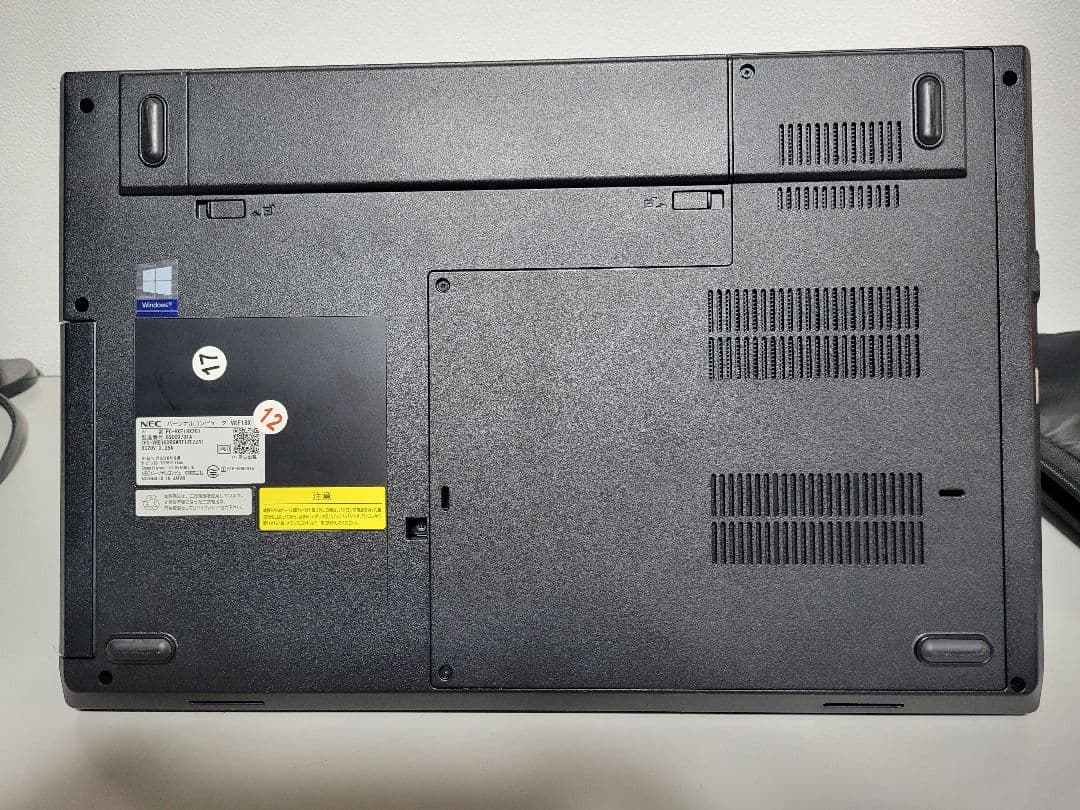 美品　NEC PC-VKE18XZG1 高性能ノートパソコン