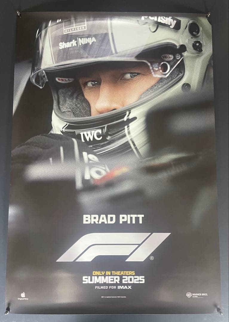 *非販売品*映画館用両面印刷ポスターINTL版:エフワン F1 IMAXver.