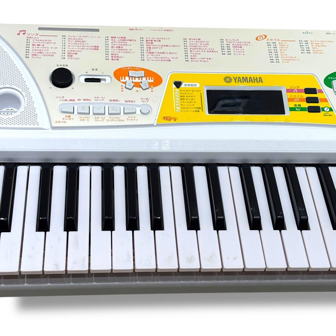YAMAHA 電子キーボード PORTATONE EZ-J15 ライトガイド機能