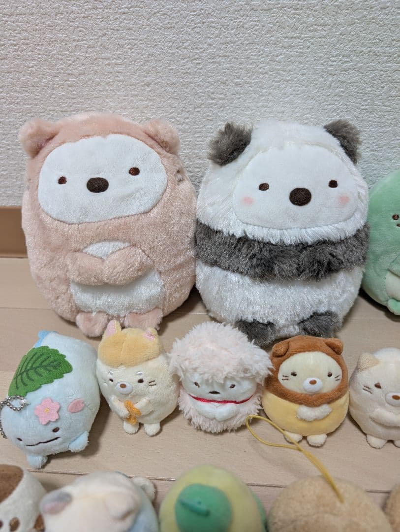 すみっコぐらし　てのりぬいぐるみ他　まとめ売り