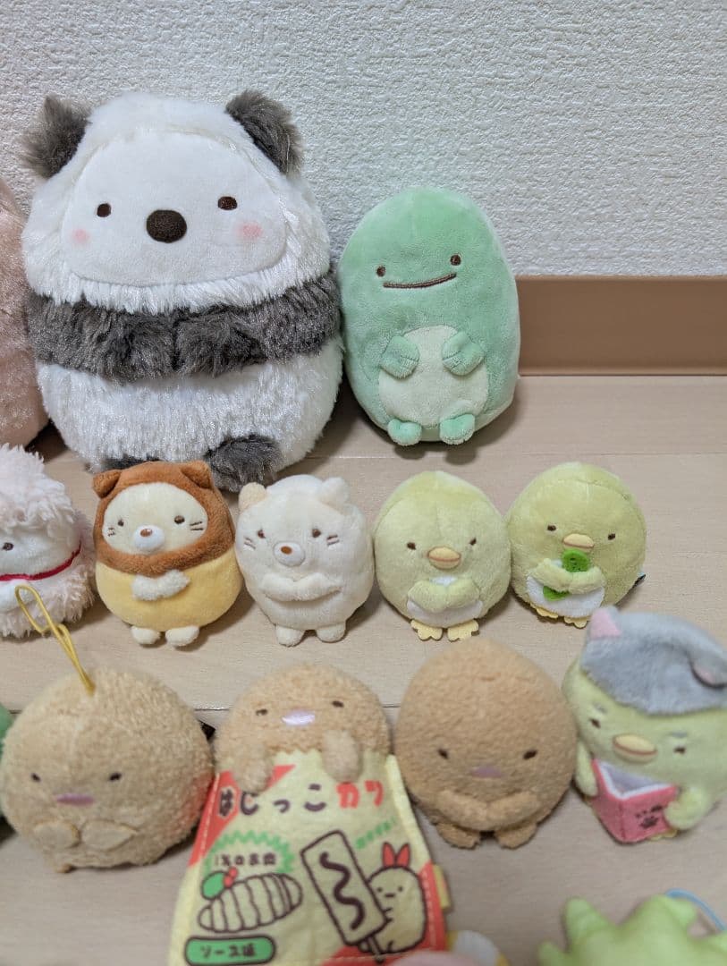 すみっコぐらし　てのりぬいぐるみ他　まとめ売り