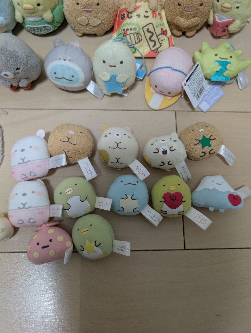 すみっコぐらし　てのりぬいぐるみ他　まとめ売り