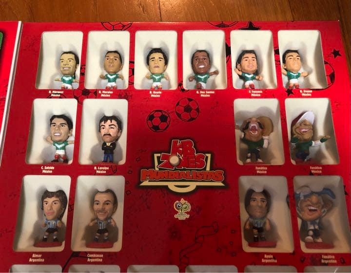 サッカーフィギュア　コカコーラ　ポルトガル　アルゼンチン　26体